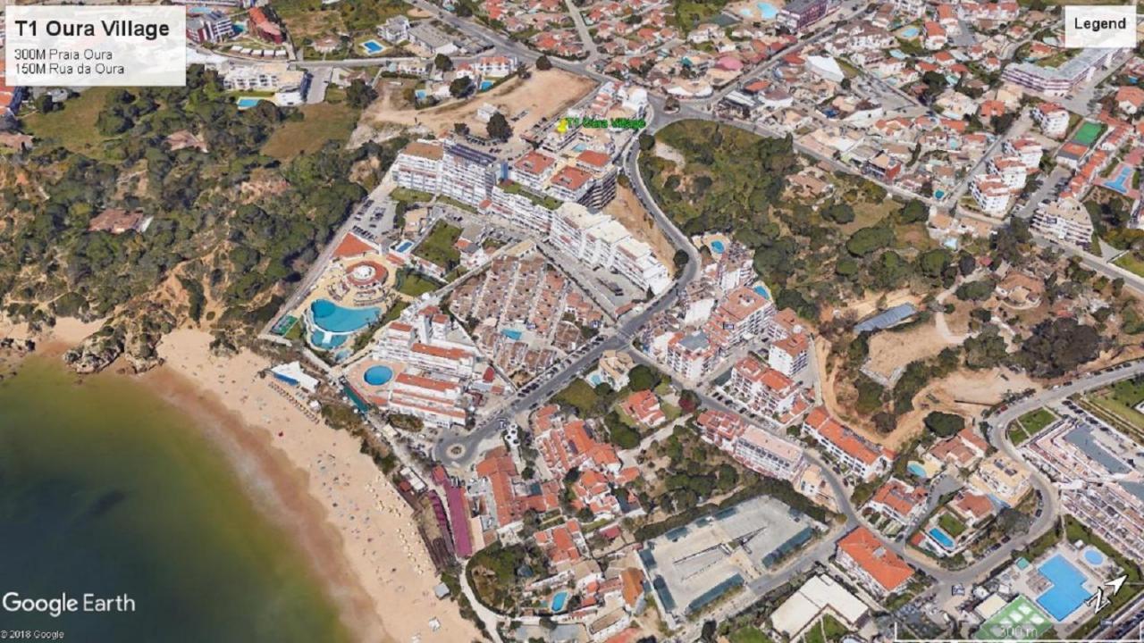 Apartamento Oura T1 Beach 200M Албуфейра Экстерьер фото